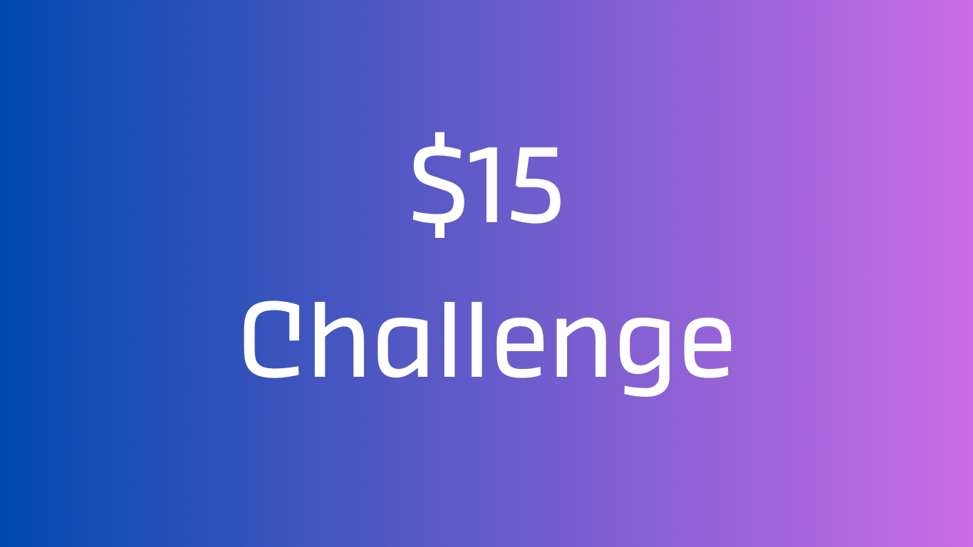 $15 GoZero Challenge